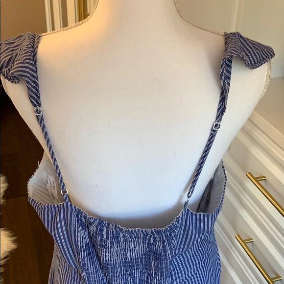 Blue & white striped sundress - Picture 3 of 4